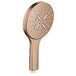 sunset warm brstet min l 5 9 sprays 3 130mm hndbruser smartactive rainshower grohe