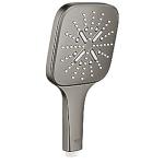 graphite hard børstet min l 5 9 sprays 3 130mm håndbruser cube smartactive rainshower grohe