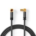 box window cover metal grå bomuldsstof runde m 00 5 skærmet quad ohm 75 guldplateret hun coax iec han coax iec cable coax
