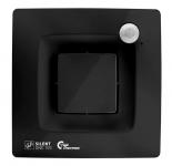sort 99mm 167x167mm sensor pir og timer hygrostat adaptiv med ventilator one 100 dual silent p s