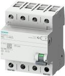 relæ hpfi - b type 30ma 4p 63a dc ac fejlstrømsafbryder siemens
