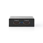 anthracite metal gbps 18 60hz 4k output hdmi 2x input hdmi 2-port splitter hdmi