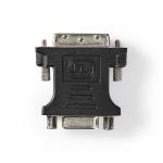 plastikpose sort pvc lige nikkel hun vga dvi-d dvi-adapter