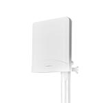 hvid db 6 forstærkning mhz 698-5000 udendørs og indendørs 5g 4g 3g gsm antenne 4g 3g nedis