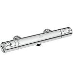 krom roset forskruning uden vandsparer metalgreb betjeningsvenlige med termostatarmatur t50 ceratherm brma