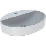 hvid bordplade til 600x450x158mm hndvask variform geberit
