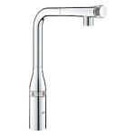 krom zero grohe udtrksmousseur l-tud kkkenarmatur control smart essence grohe