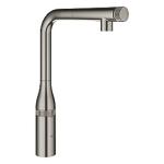 graphite hard børstet zero grohe udtræksmousseur l-tud køkkenarmatur control smart essence grohe