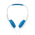 hvid bl on-ear kabel rundt m 2 1 hovedtelefoner kablede nedis nedis