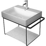 mat sort i vægmonteret 565x451mm metalkonsol durasquare duravit