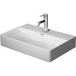 wondergliss med hanehul og overløb uden 60x40cm håndvask durasquare duravit