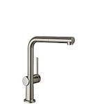 l-tud steel udtræk med 1jet 270 køkkenarmatur m54 talis hansgrohe