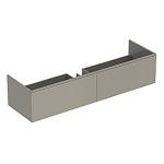 greige skuffer 2 med 1595x350x473mm vaskeskab xeno2 geberit