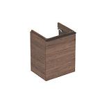 hickory nøddetræ 1låge 492x617x406mm højre til vaskeskab smyle geberit