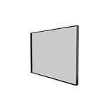 80x60cm aluramme matsort i spejl basicline sanibell