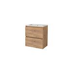 eg whiskey grebsfri kompakt 60x39cm håndvask med møbelsæt basicline sanibell
