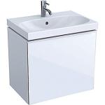 højglans hvid 1skuffe 595x535x416mm vaskeskab acanto geberit