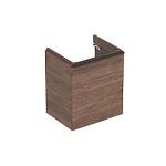 hickory nøddetræ 1låge 536x617x433mm venstre til vaskeskab smyle geberit