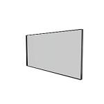 120x60cm spejl basicline