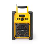 digital strmforsyning batteri fm byggepladsen p radio fm-radio nedis