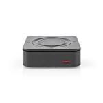 sort slukningsfunktion automatisk timer 22 til op enheder 2 til op sbc aptx latency low aptx spdif 1x aux 1x udgang tilslutninger spdif 1x aux 1x indgang tilslutninger transmitter bluetooth nedis