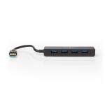 usb 4x drevet usb strømforsyning gen1 2 3 usb 4-port usb-hub