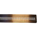 stål rustfrit behandlet pvd kobber 800mm rist og ramme rib line purus