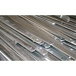 galvaniseret mm 2000 x 5 x 25 sneskinne