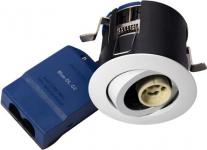 hvid mat lyskilde ex 230v gu10 ø87mm downlight g2 66 blue-dl