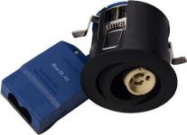 sort mat lyskilde ex 230v gu10 ø87mm downlight g2 66 blue-dl