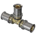 bakker th b h up u til messing dzr mm 25 t-stykke m5 tigris wavin