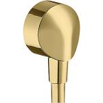 guld-optik poleret slangeudtag e fixfit hansgrohe