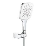 mm 1500 bruseslange silverflex holder hndbruser med hndbruserst cube smartactive rainshower grohe