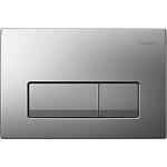 krom mat tryktaste 246x164x26mm delta51 betjeningsplade geberit