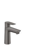 krom sort børstet bundventil uden 110 håndvaskarmatur e talis hansgrohe