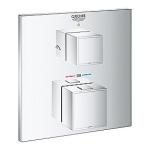 krom håndbruser hoved- til smartbox rapido til forplade termostatisk cube grohtherm grohe