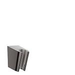 krom sort brstet s porter bruserholder hansgrohe
