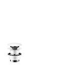 hvid mat 4 1 1 bundventil push-open hansgrohe