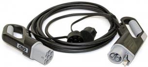 230v 16a t1-t2 ladekabel