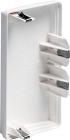 ral9016 mm 72 bredde 123mm hjde 123 tek-es endestykke thorsman