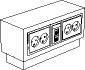 enheder 5 f h pos-10 gulvstander