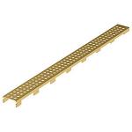 stål rustfrit messing 50x932mm mm 1000 rist line vienna cher bl