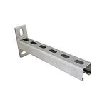 stl rustfrit 450mm 41x41 rapidstrut skinnekonsol walraven