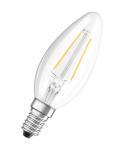 25w filament dmpbar ikke lumen 250 hvid varm - 827 5w 2 e14 kerte led ledvance