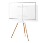 hvid stl aluminium snap-lock rem skrid drejes kan design scandinavian kg 35 vgt maksimal 65 - 50 stand gulv tv