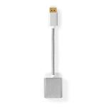 box window cover sølv flettet runde m 20 0 guldplateret 1080p hun 1-pin 24 dvi-d han displayport kabel displayport