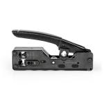 sort stål abs stripping plier klipper rj45 rj12 rj11 cat7 cat6a cat6 cat5e cat5 tang crimp