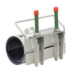 aisi316-nbr anboring 2 med 193-203x200mm bandagemuffe avk