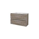 eg skotsk grebsfri 100x40cm håndvask med møbelsæt basicline sanibell