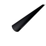 - retur ikke tages - 3mtr a lgd sort ral9005 p10 rende 2-rund 1 mm 7x333 0 tagrende prefa